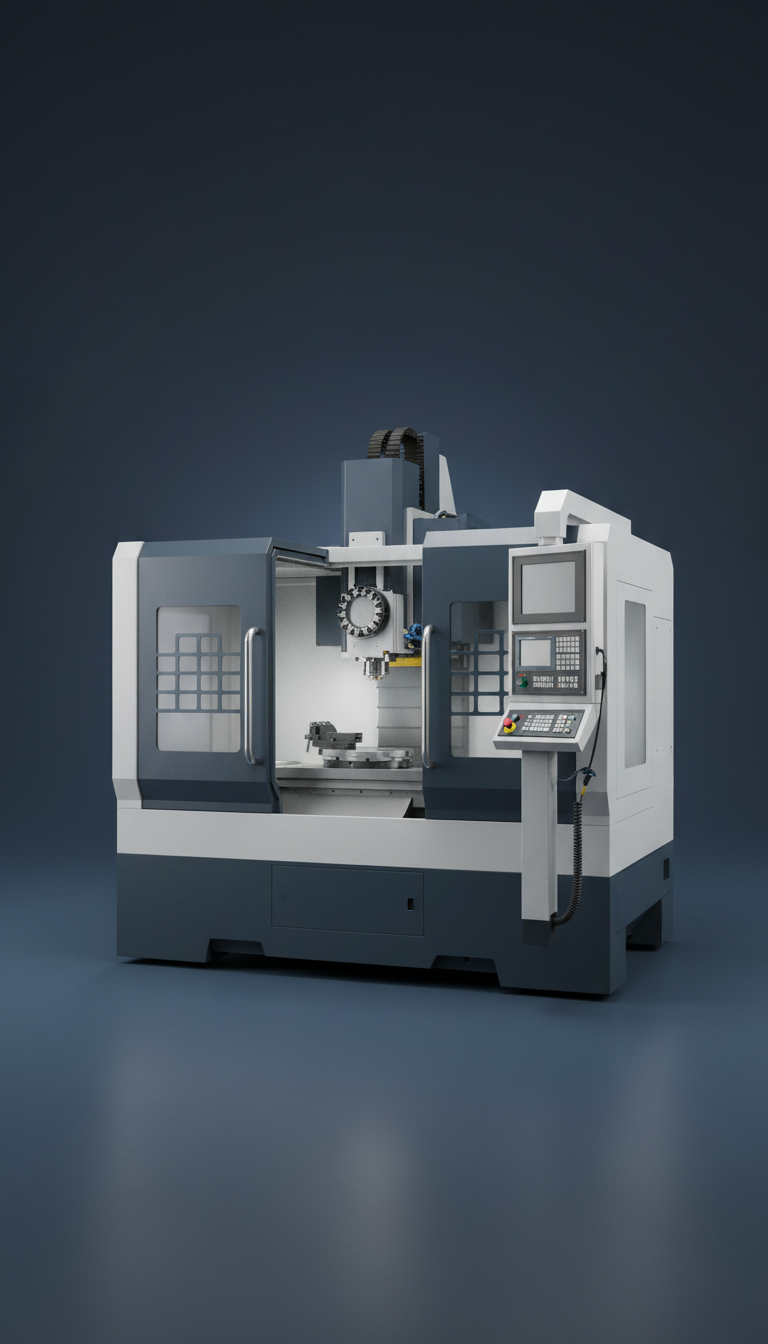 CNC Milling Center With Linear Guideways